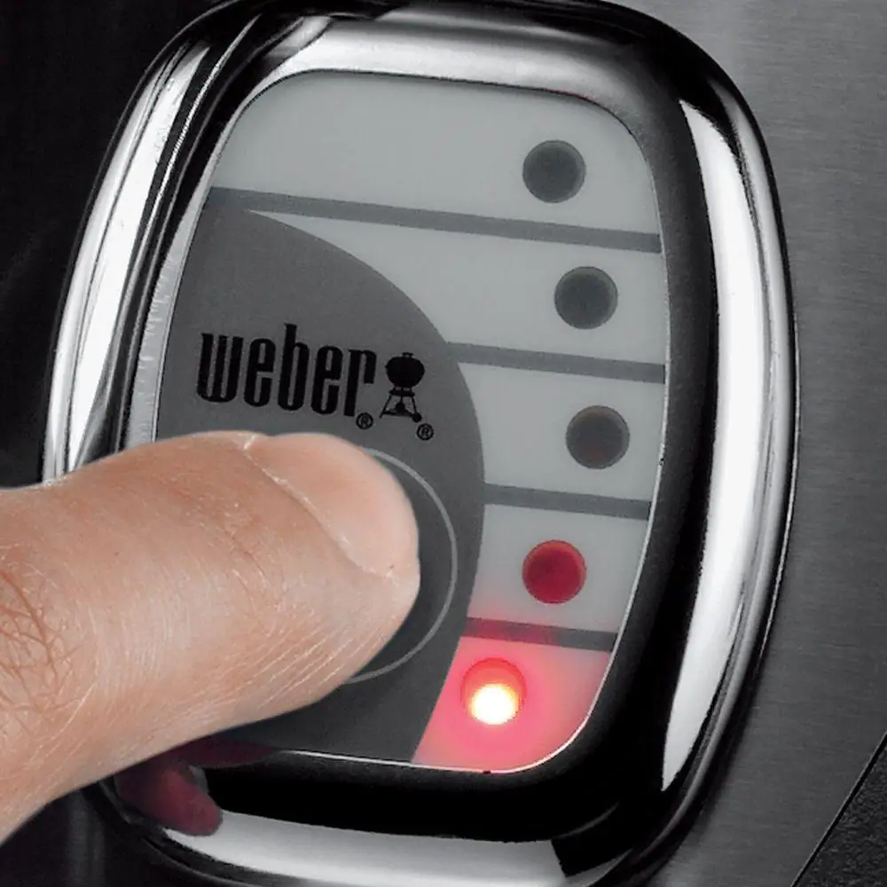 Weber Summit S-470 4-Burner Propane Gas Grill in Stainless Steel with Built-In Thermometer and Rotisserie