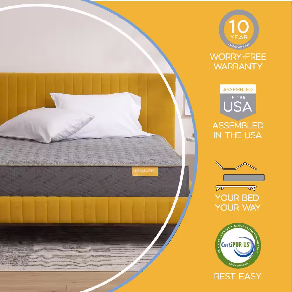 Simmons DeepSleep Queen Firm 11 in. Mattress