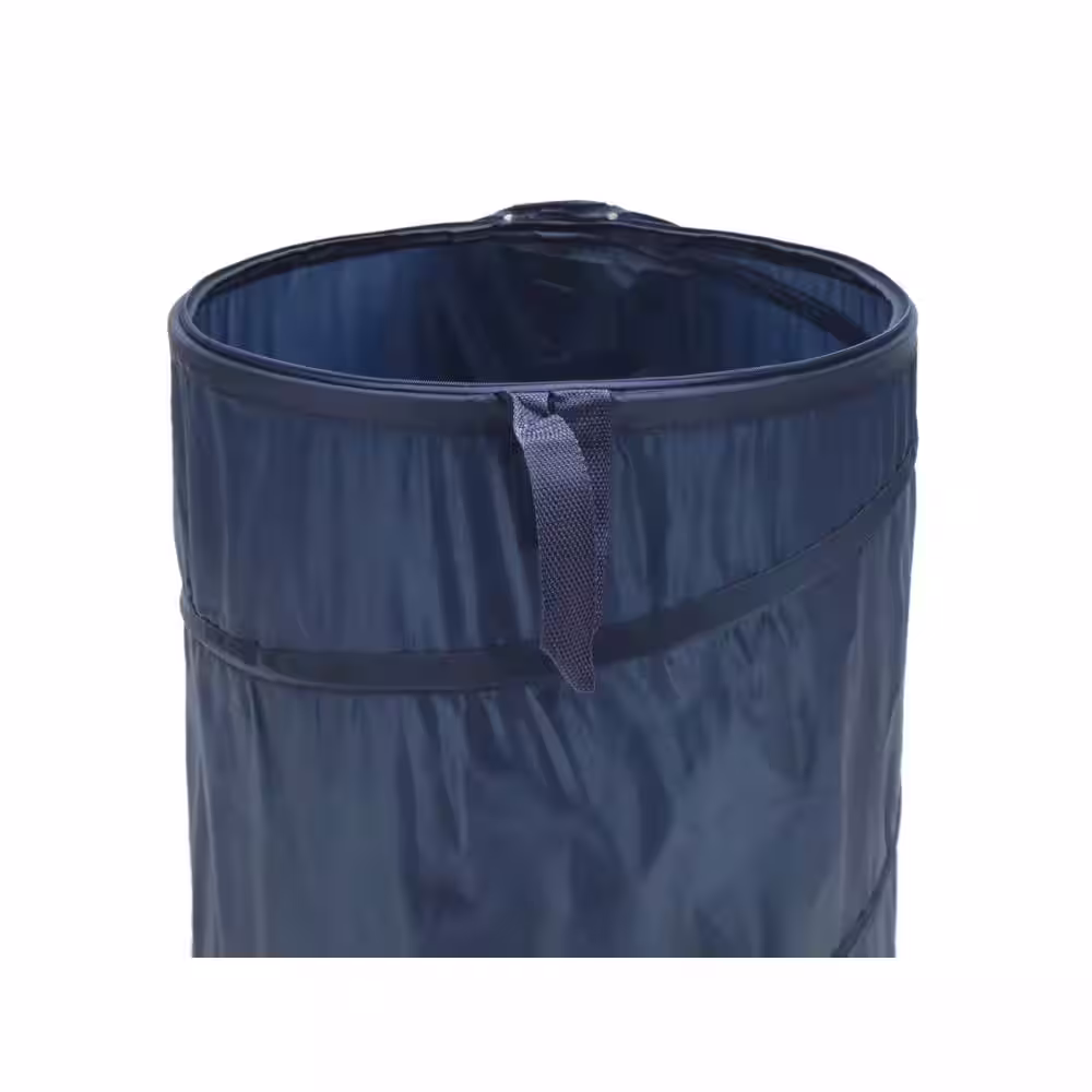 None The Original Bongo Bag Navy Collapsible Polyester Hamper with Lid