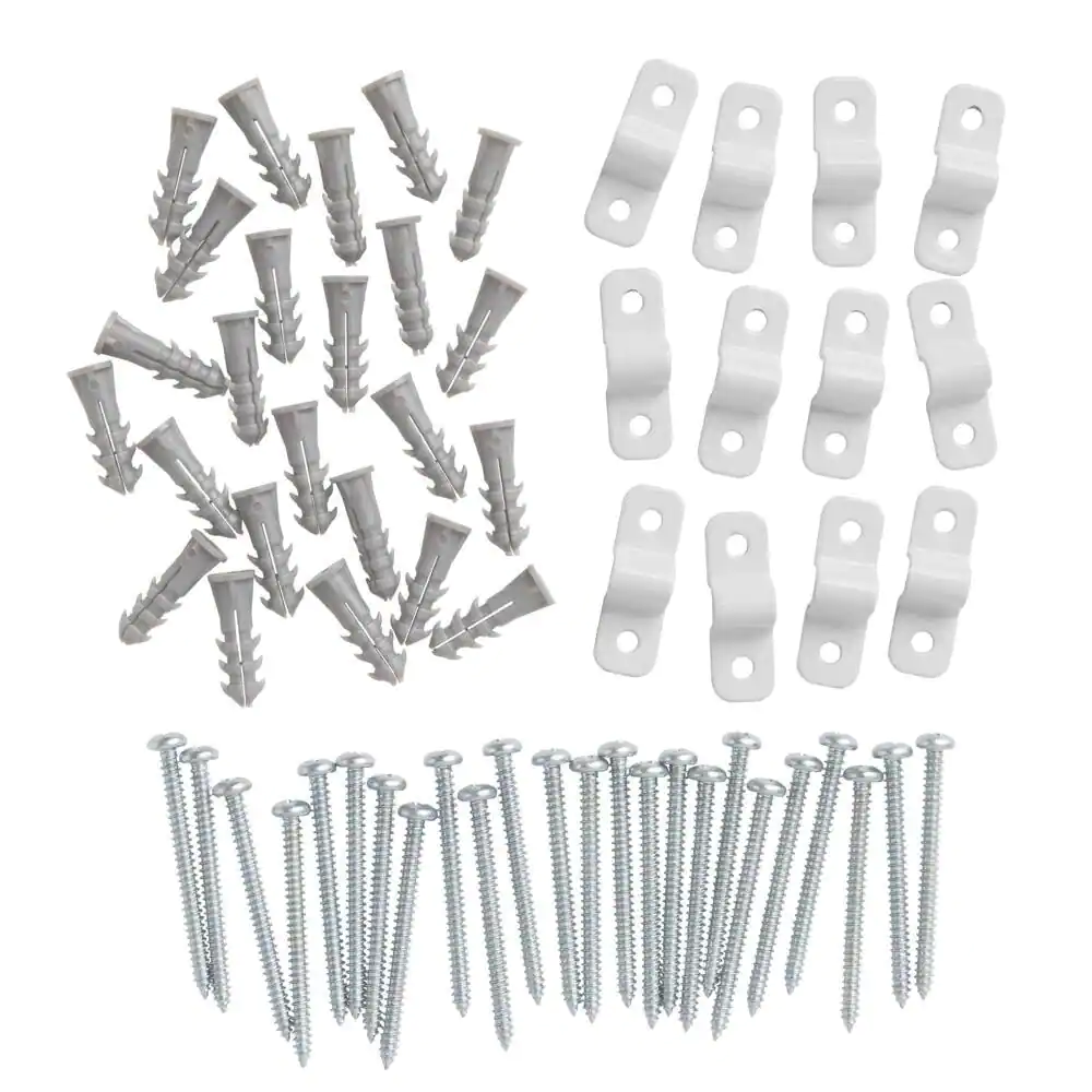 Everbilt Fixed Mount Metal U Clips (12-Pack)