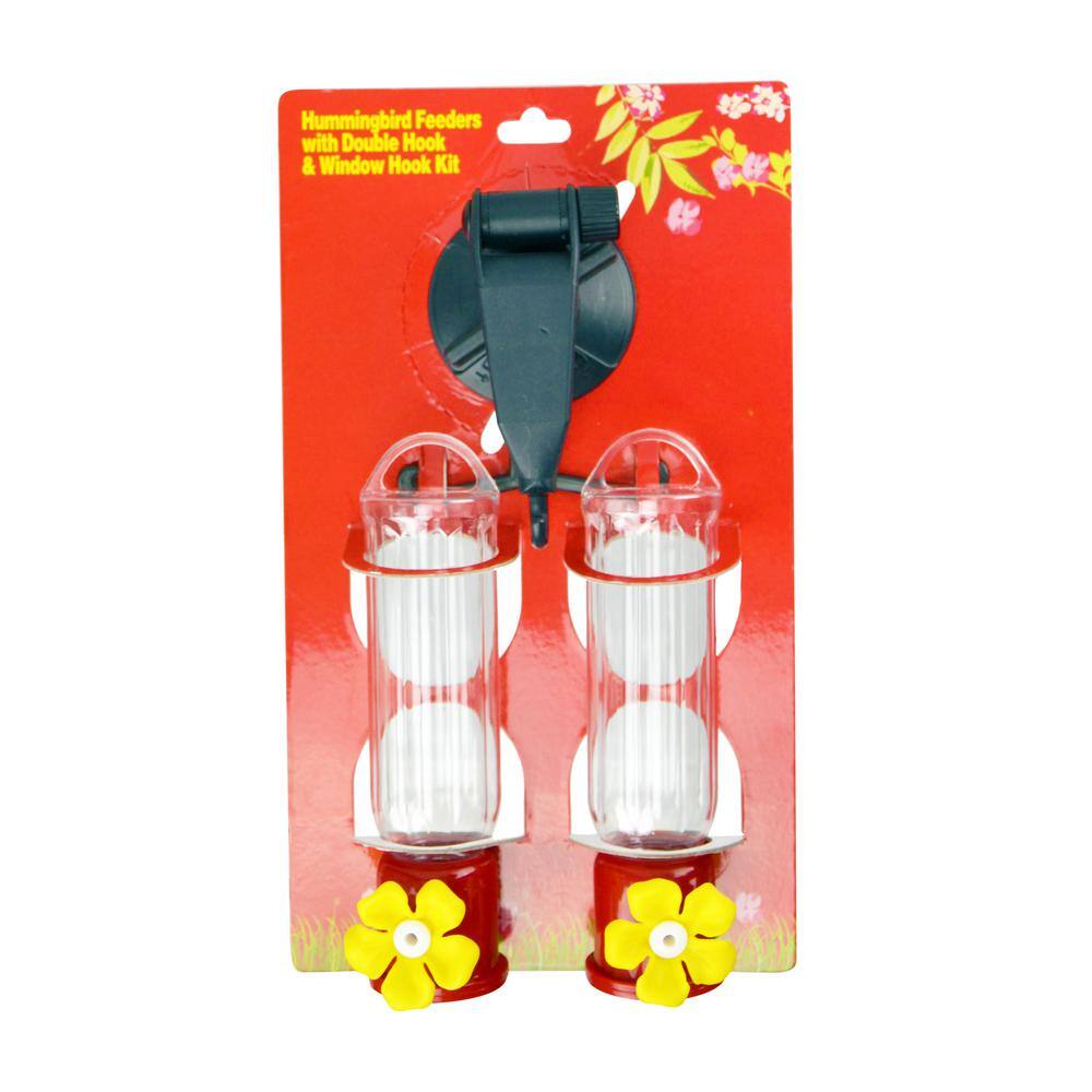 Red Carpet Studios Hummingbird Feeder Dbl Hook S/2