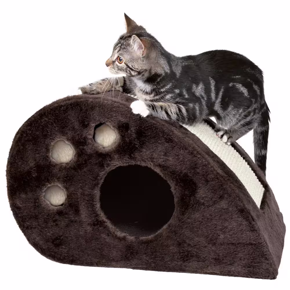 TRIXIE Chocolate Brown Topi Cat Condo