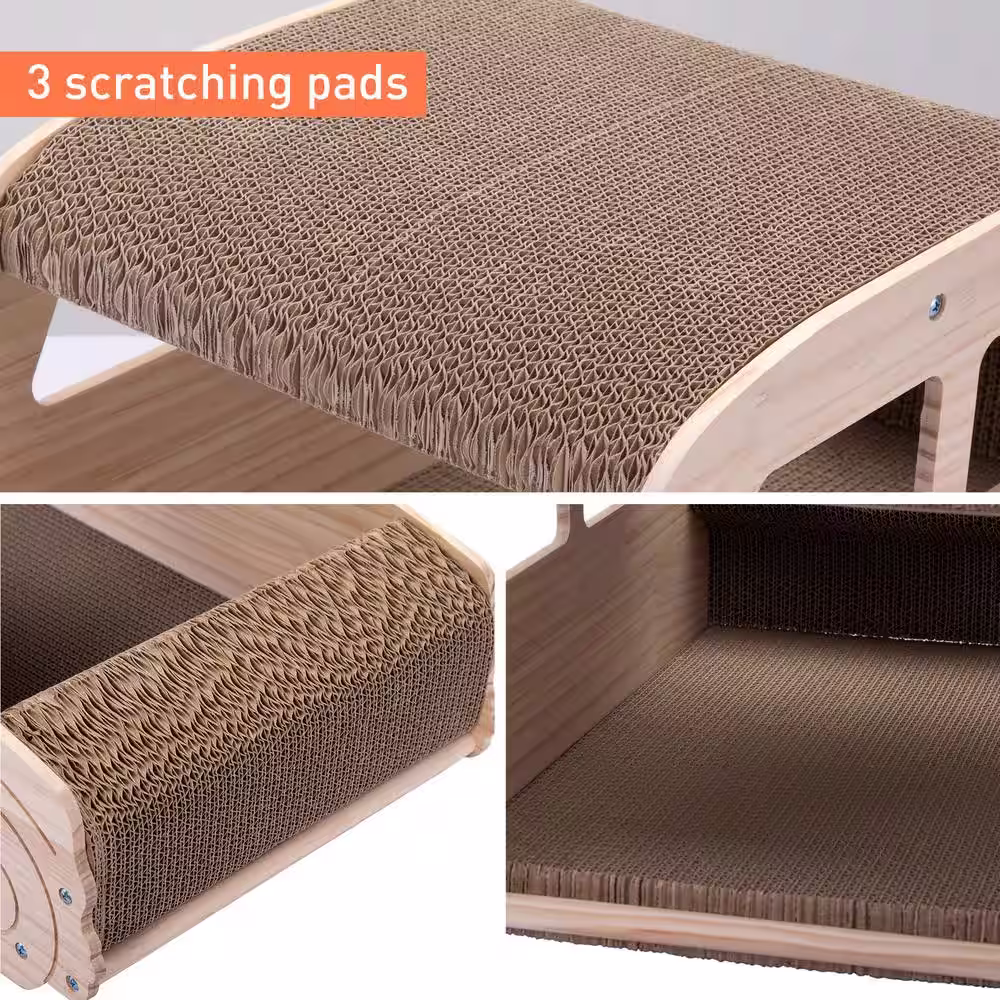 COZIWOW Cat Scratcher Board Cat Toy