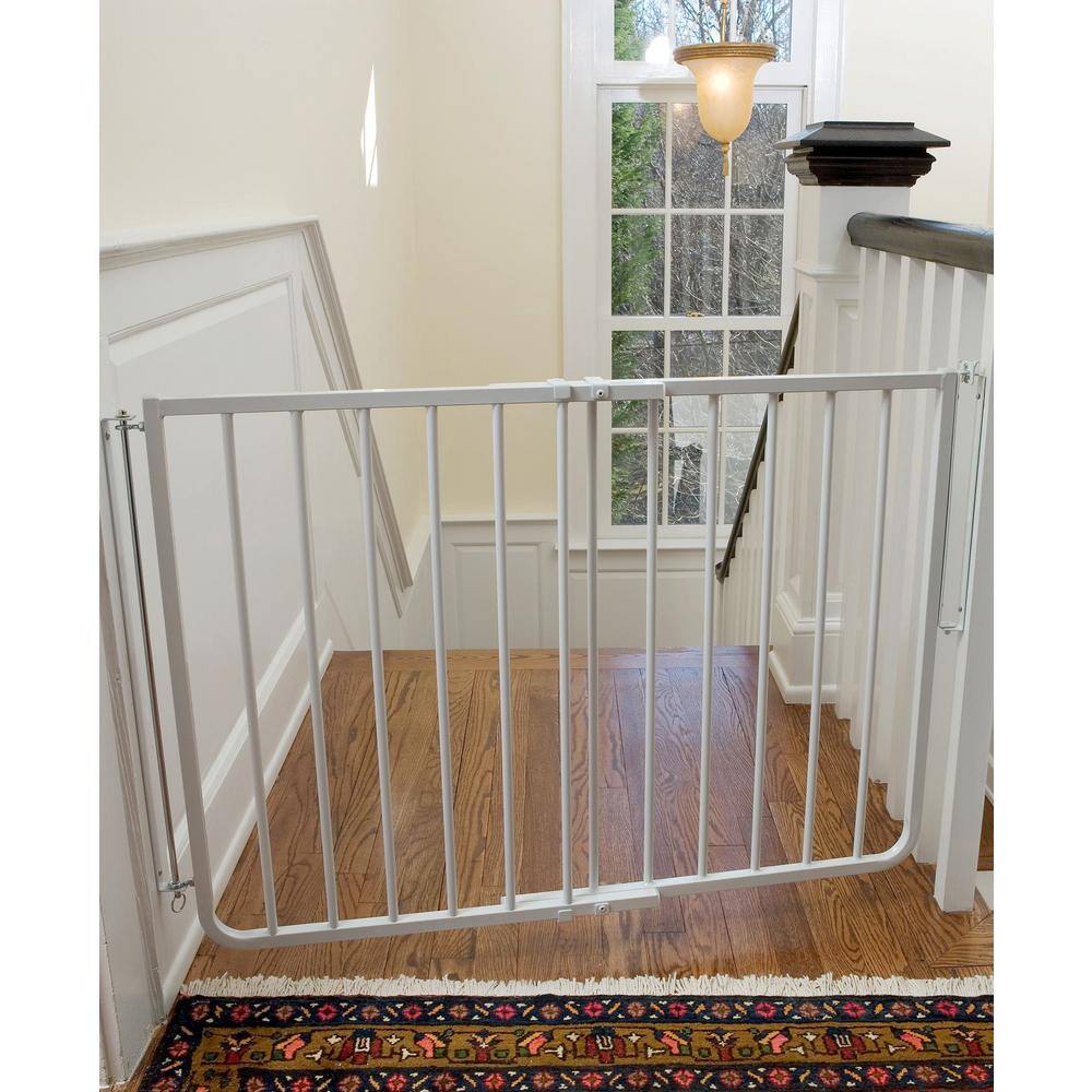 Cardinal Gates 30 in. H x 27 in. to 42.5 in. W x 2 in. D White Stairway Special Safety Gate