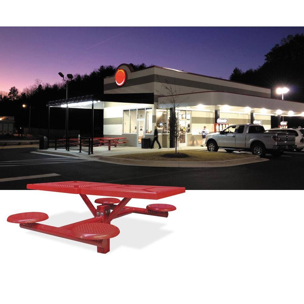 Ultra Play Canteen Inground Mount Commercial Picnic Table