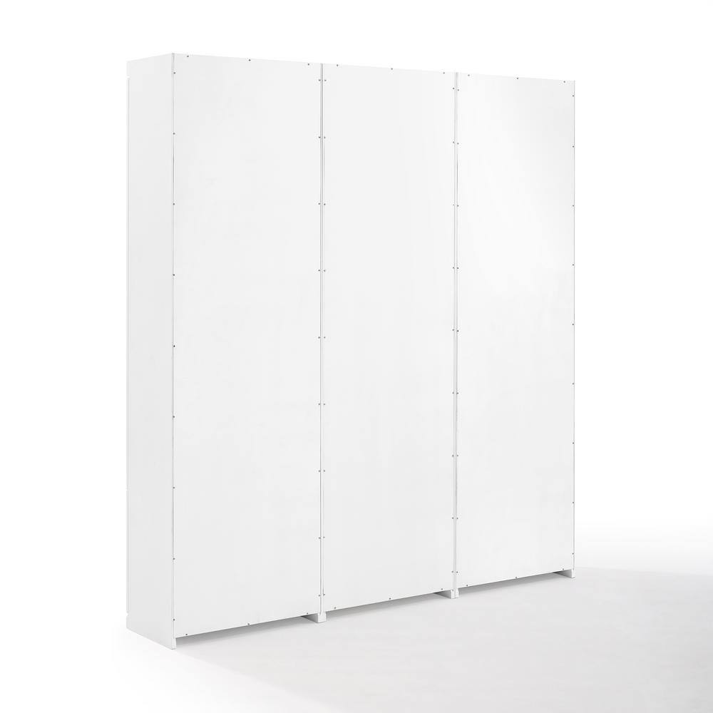 CROSLEY FURNITURE Harper 3-Piece White Entryway Set