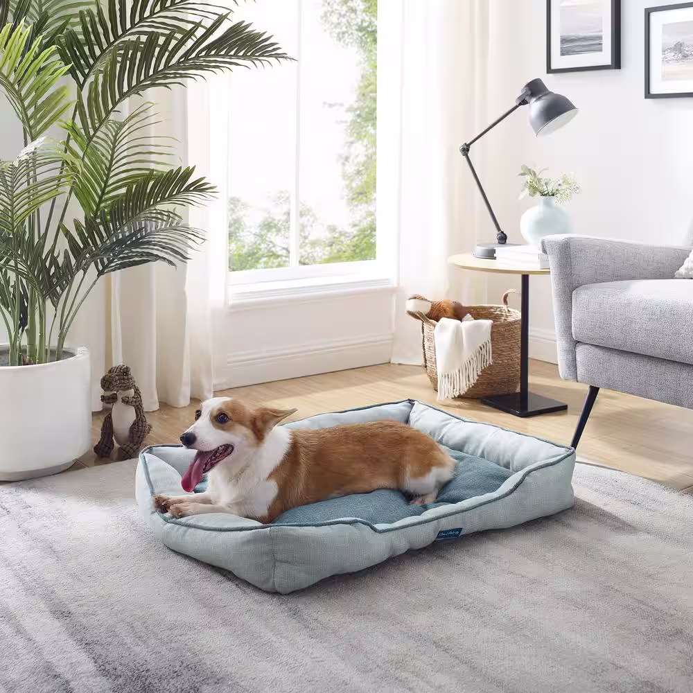 Sam's Pets Arthur Large Gray Dog Bed