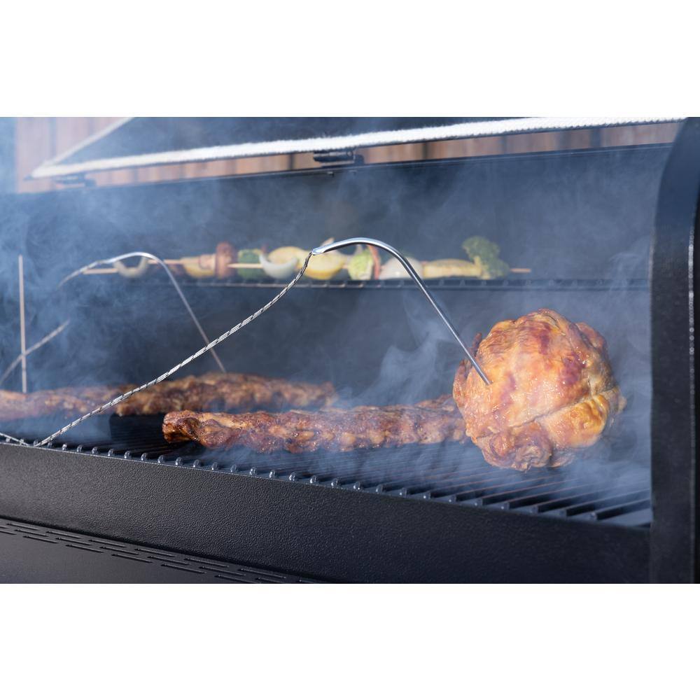 PRIME PELLET GRILLS KC King 600 Pellet Grill in Black