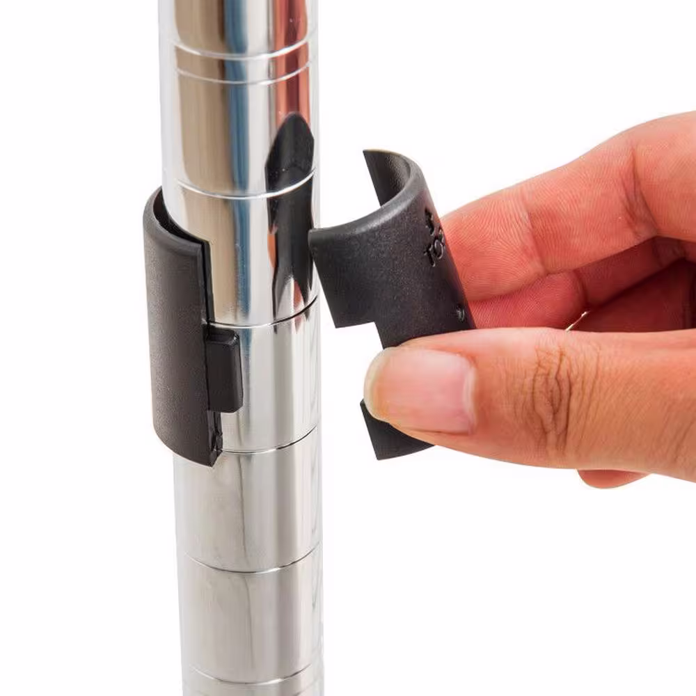 None Steel Silver Wire Shelf (35.43 in. D x 17.72 in. W)