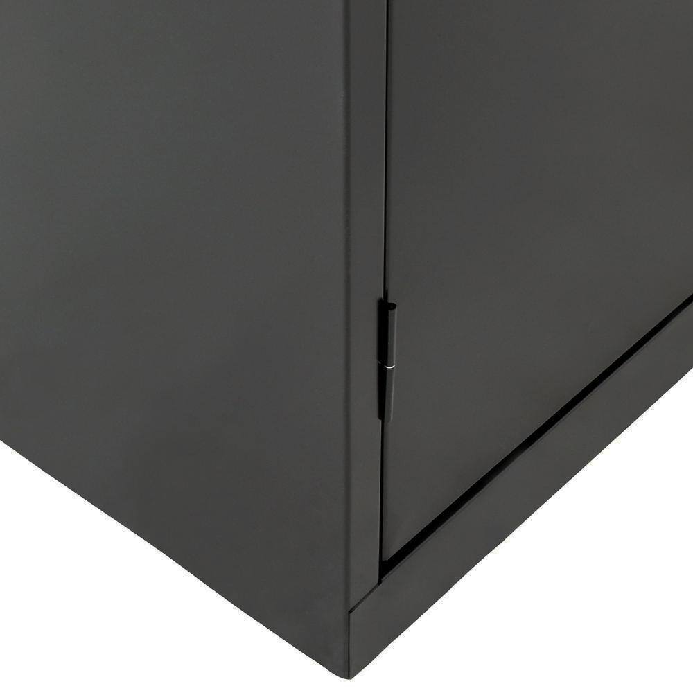 Sandusky Classic Series ( 36 in. W x 72 in. H x 24 in. D ) Steel Garage Freestanding Cabinet in Black