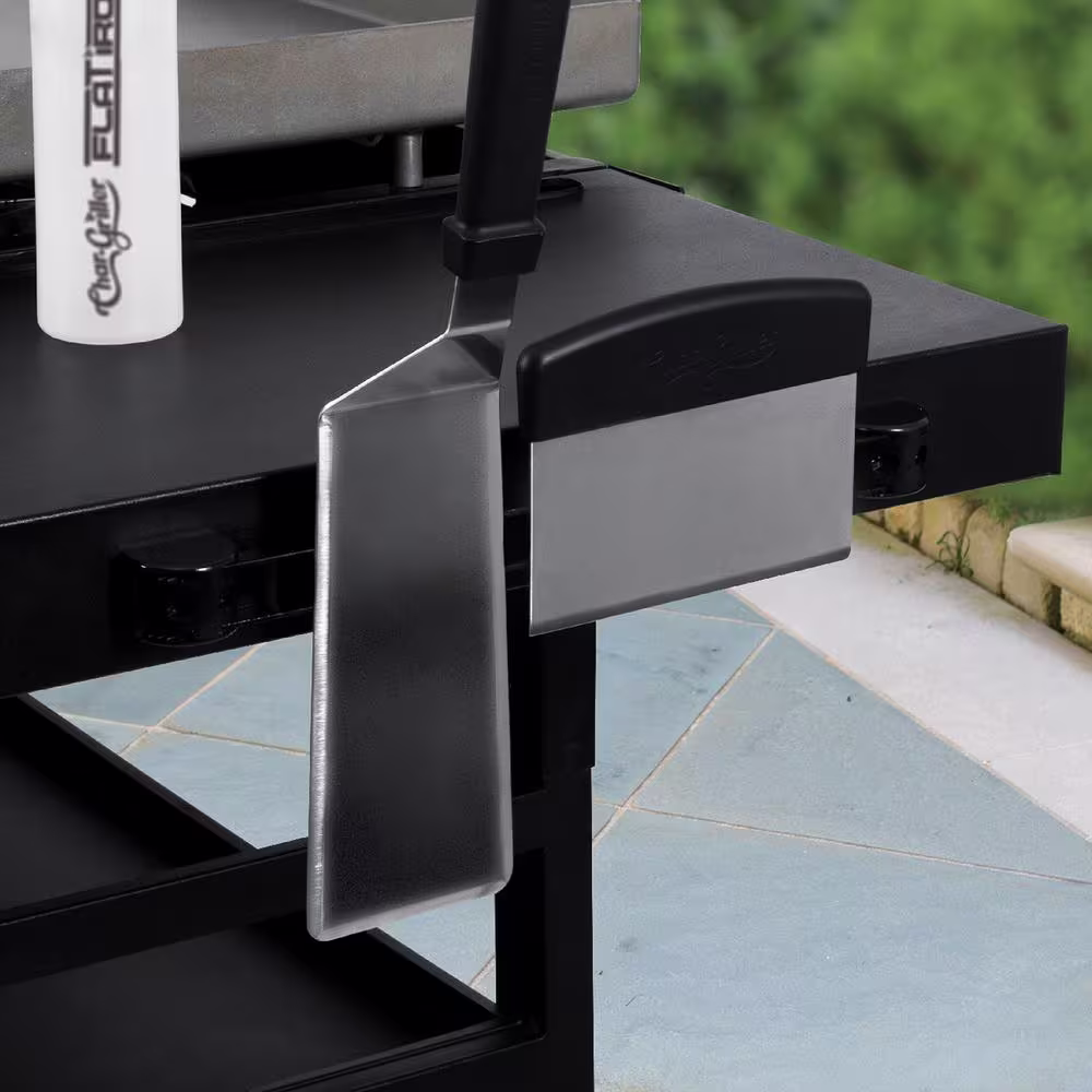 Char-Griller 4-Burner Propane Gas Griddle in Black