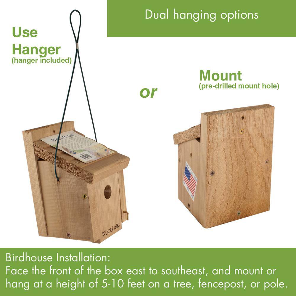 Woodlink Cedar Wren Bird House