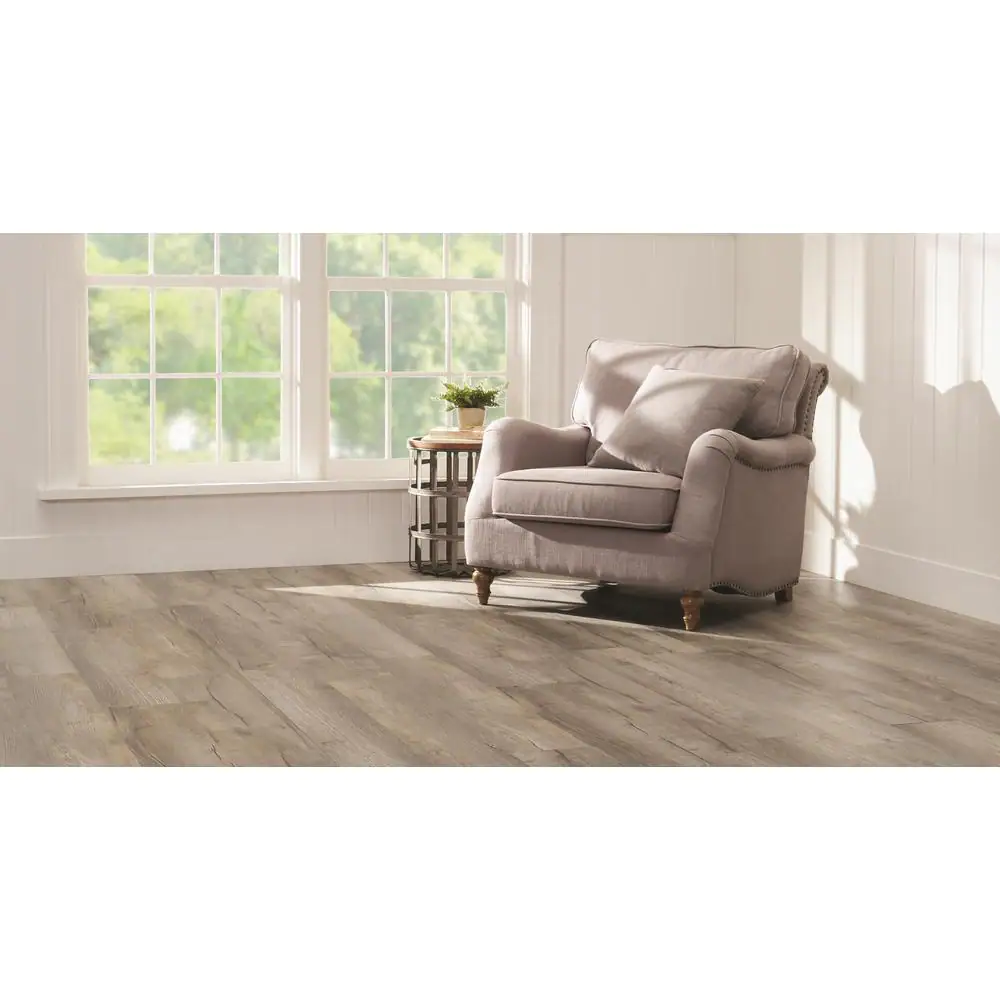Home Decorators Collection Useppa Island Oak 6 MIL x 7.2 in. W x 42 in. L Click Lock Waterproof Luxury Vinyl Plank Flooring (25.2 sqft/case)