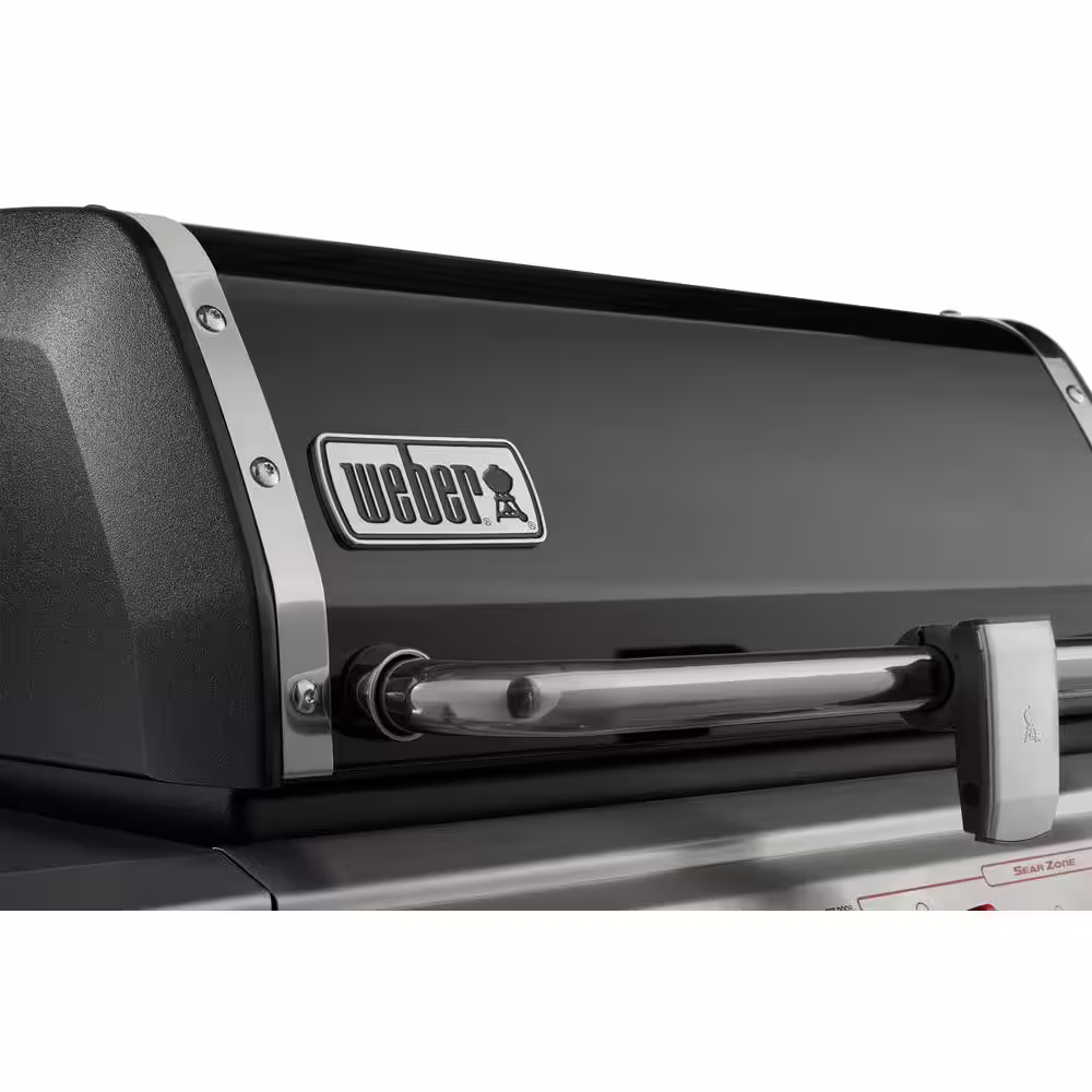 Weber Genesis II EX-335 3-Burner Natural Gas Smart Grill in Black