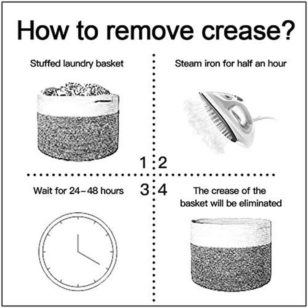 None 105L Polypropylene Laundry Basket Hamper Brown