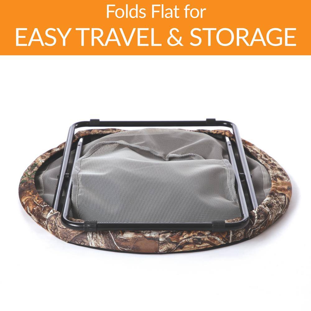 K and H Pet Products K&H Large Realtree Edge Elevated Cozy Cot/Bed