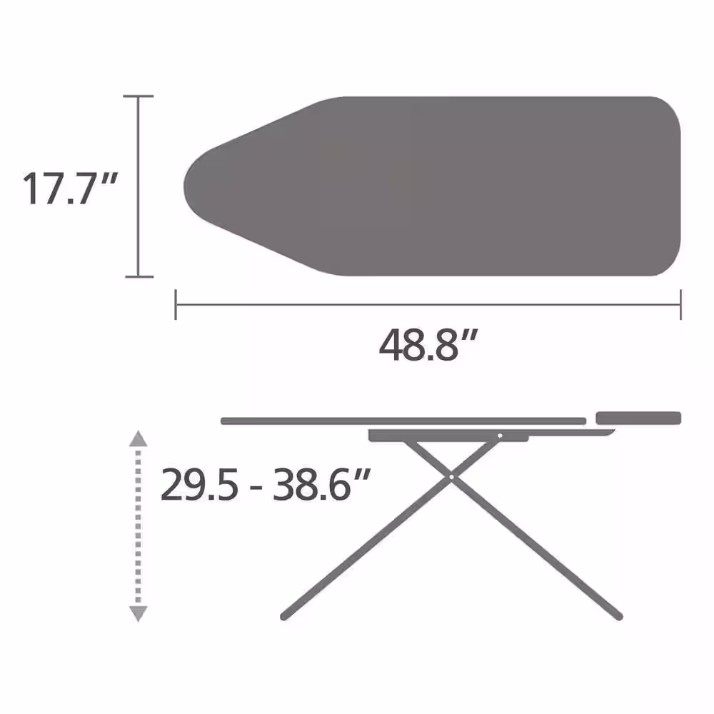 Brabantia SSIR - Fresh Breeze 49 in. x 18 in. Ironing Board C