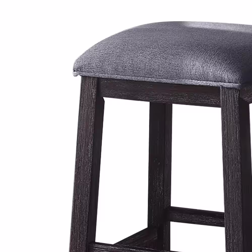 Acme Furniture Necalli 1 -Piece Rectangle Marble Top Counter Height Set