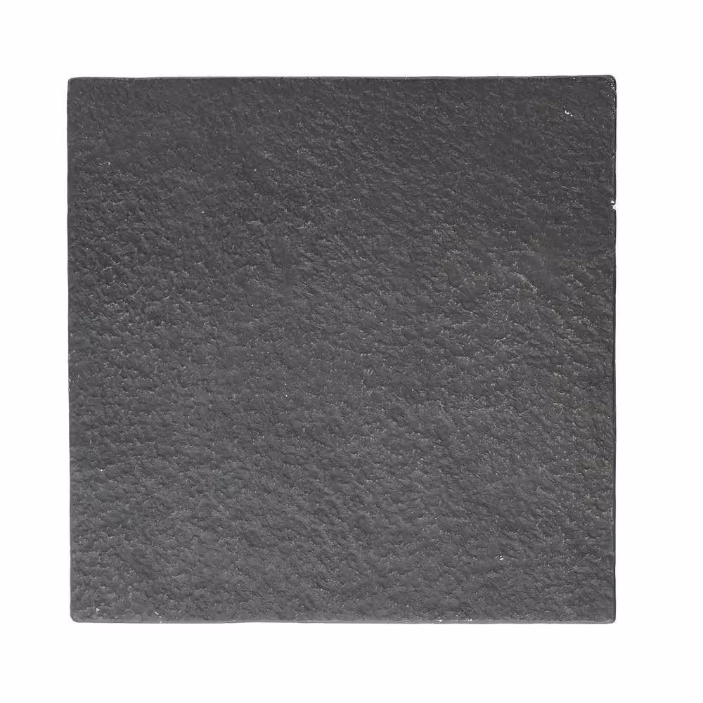 Noble House Chesney 16.25 in. x 19.75 in. Round Concrete Propane Fire Pit in Mixed Brown with Tank Holder