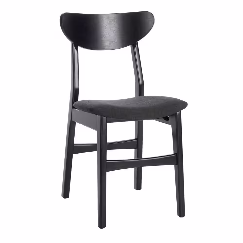 SAFAVIEH Lucca Black Dining Chair