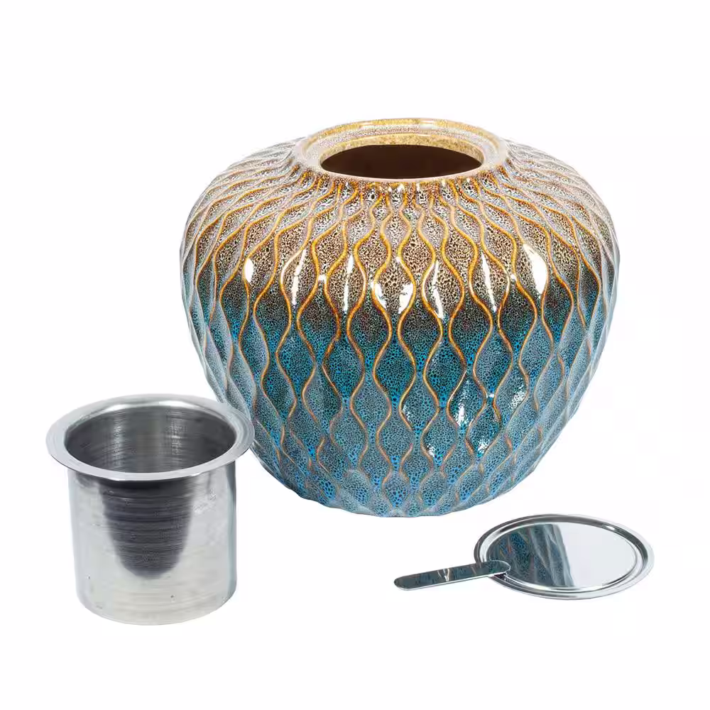 Echo Valley Echo-Flame Corona Ceramic Accent Fireplace