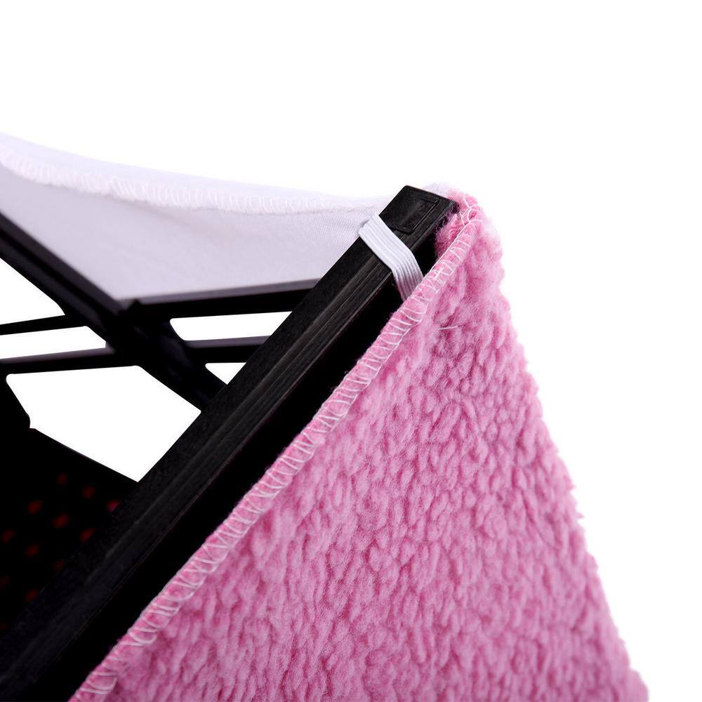 None PP Three Steps Dark Pink Pet Steps Dog Stair