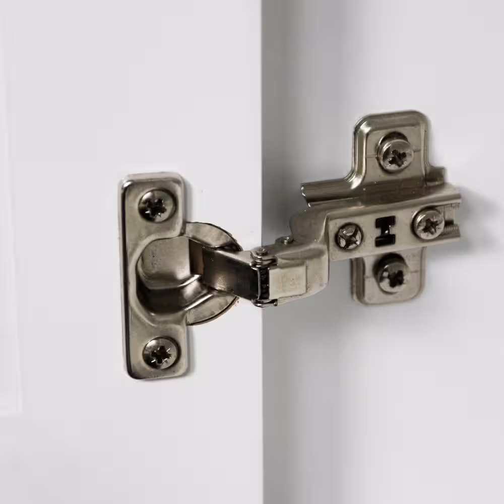 SAINT BIRCH Olivia 59 in. Gray Oak and White Wood 1-Drawer Writing Desk