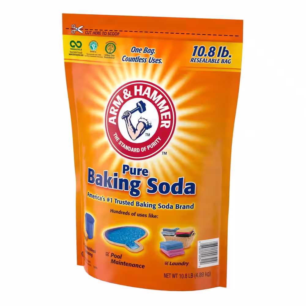 None 10.8 lb Pure Baking Soda Resealable Bag
