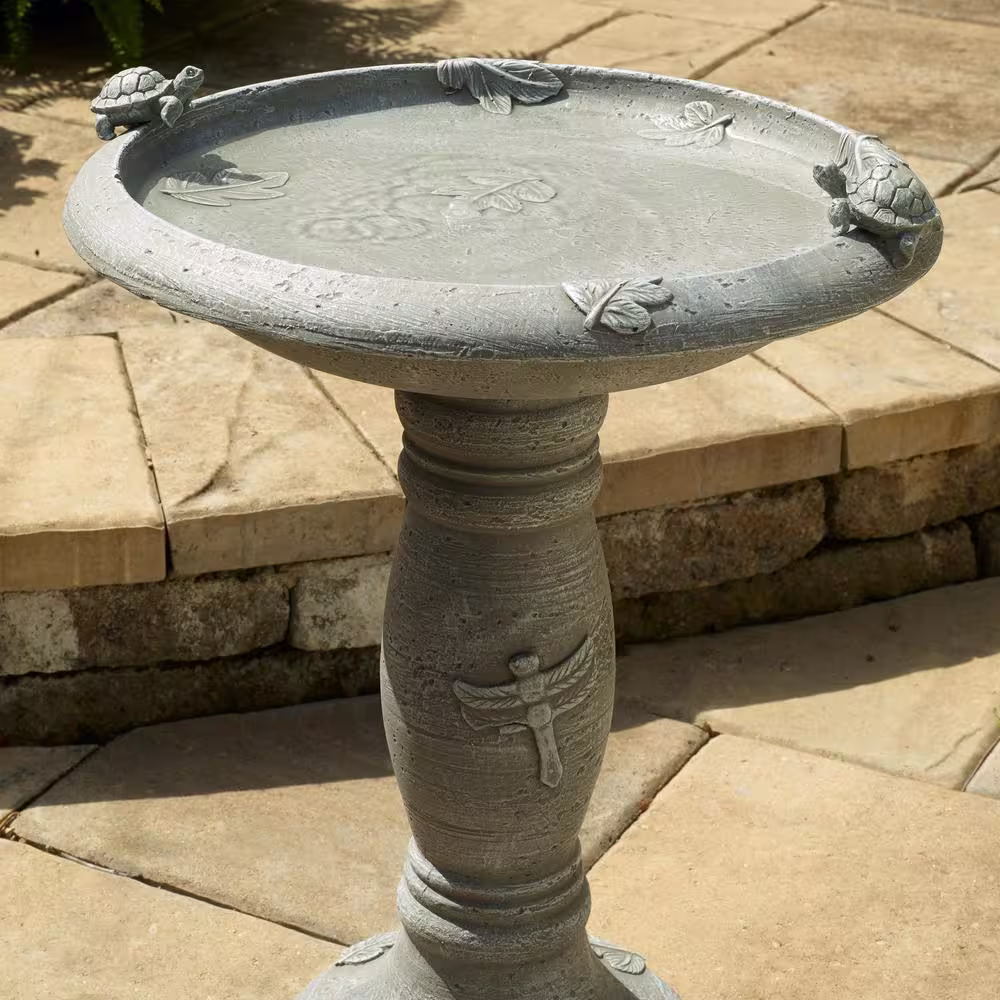 Smart Garden 18-1/5 in. Country Gardens Traditional Birdbath