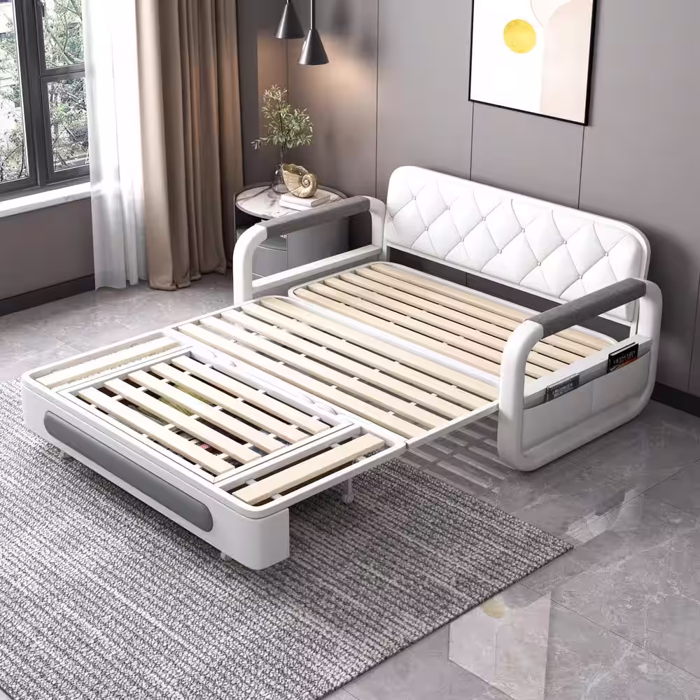 THE RIGHT PATH 62.2 in Rolled Arm Sofa Bed
