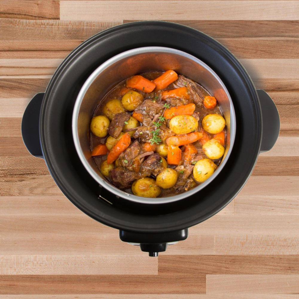 Continental 5.8 Qt. Electric Deep Fryer and Multi Cooker Stainless Steel