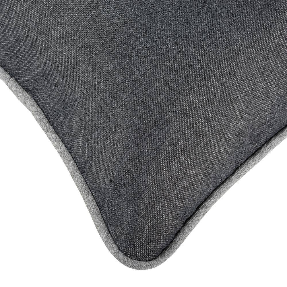 None Willow Small Charcoal Olefin Cuddler Pet Bed
