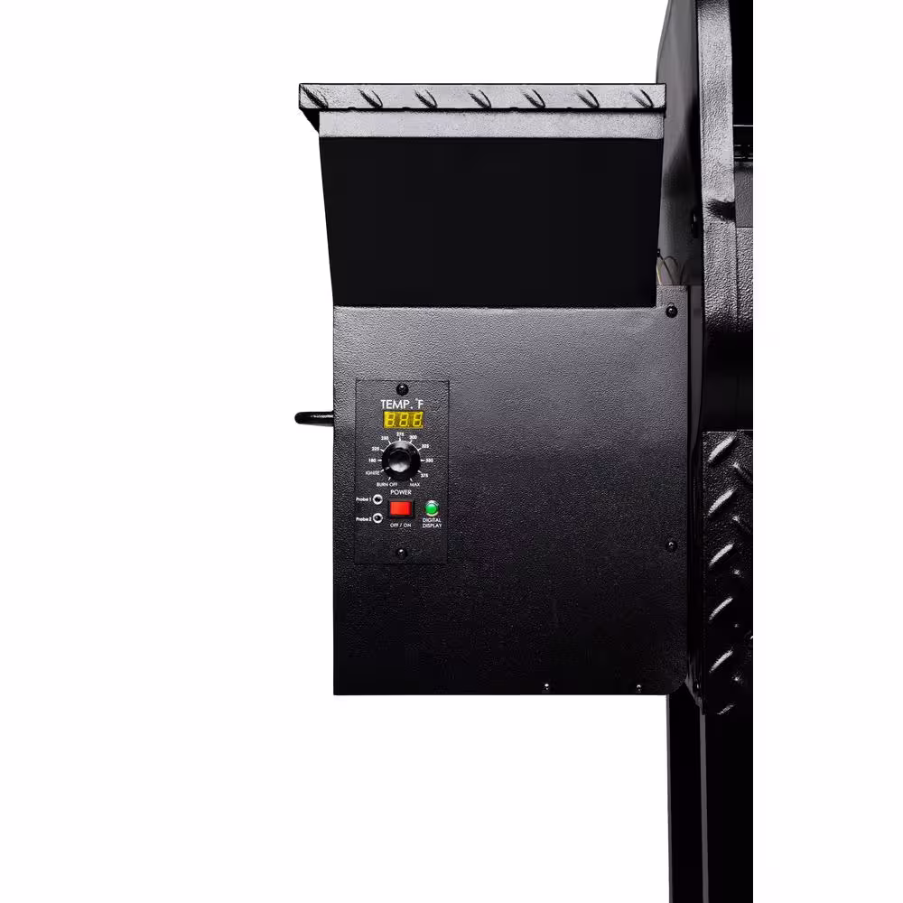 PRIME PELLET GRILLS KC King 600 Pellet Grill in Black