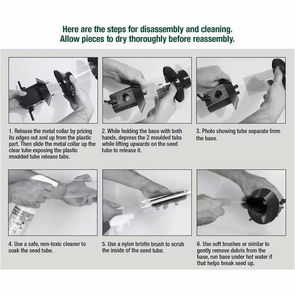 None 21 in. Tall Green Squirrel Resistant Wild Bird Feeder Mixed Seed - 3 lbs. Seed Capacity - (with Hanger)