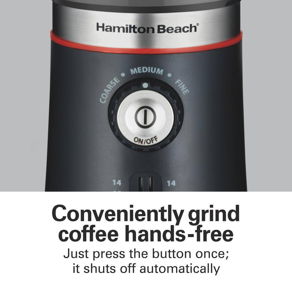 Hamilton Beach Custom Grind 5 oz. Grey Blade Coffee Grinder