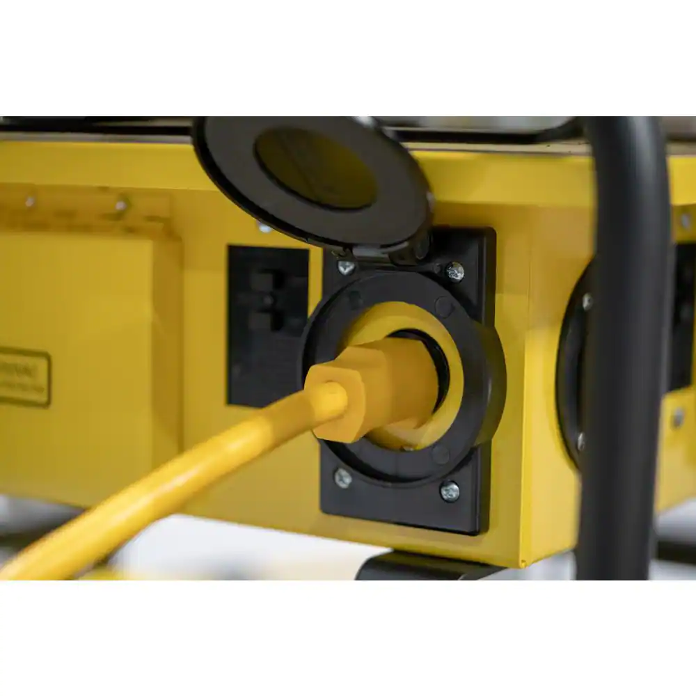 Southwire 50 ft. 10/3 STW 20-Amp Power Distribution Outdoor Heavy-Duty Generator Extension Cord with Power Light Plug