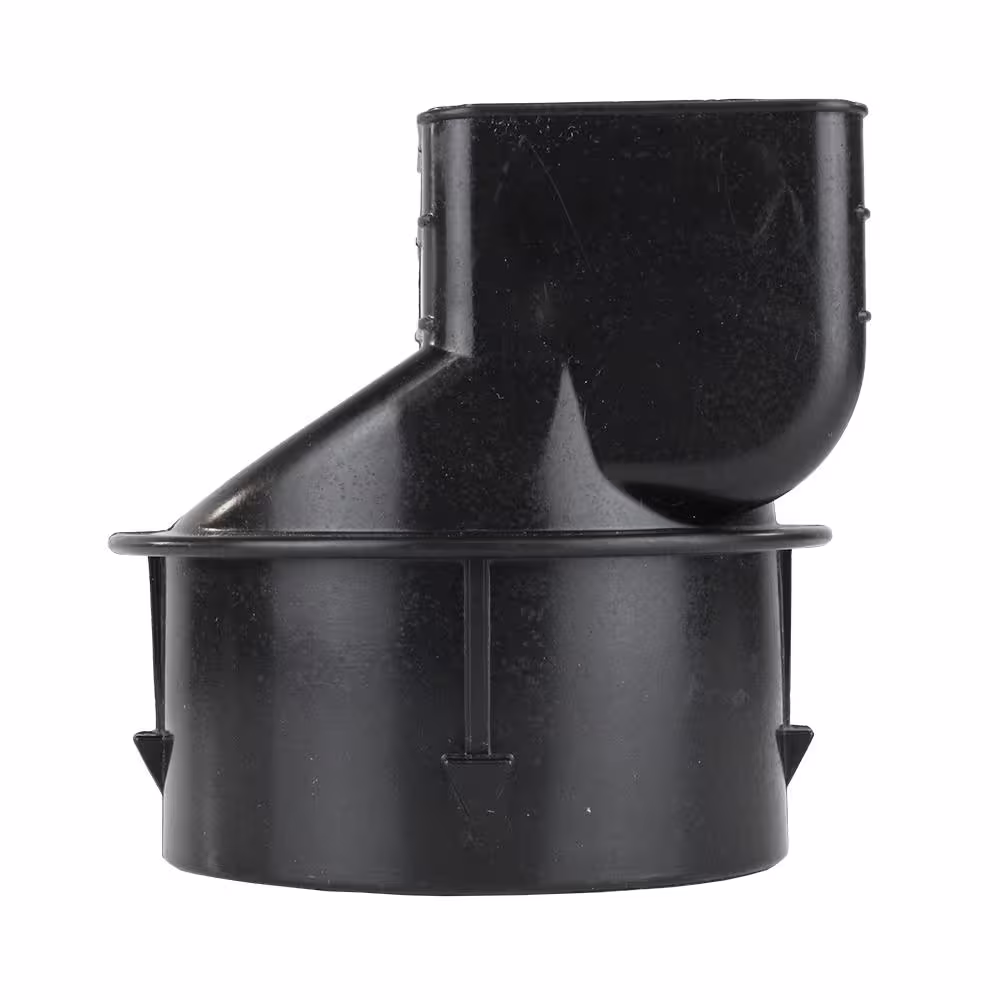 Advanced Drainage Systems 4 in. Singlewall x 3 in. x 2 in. Downspout Adapter