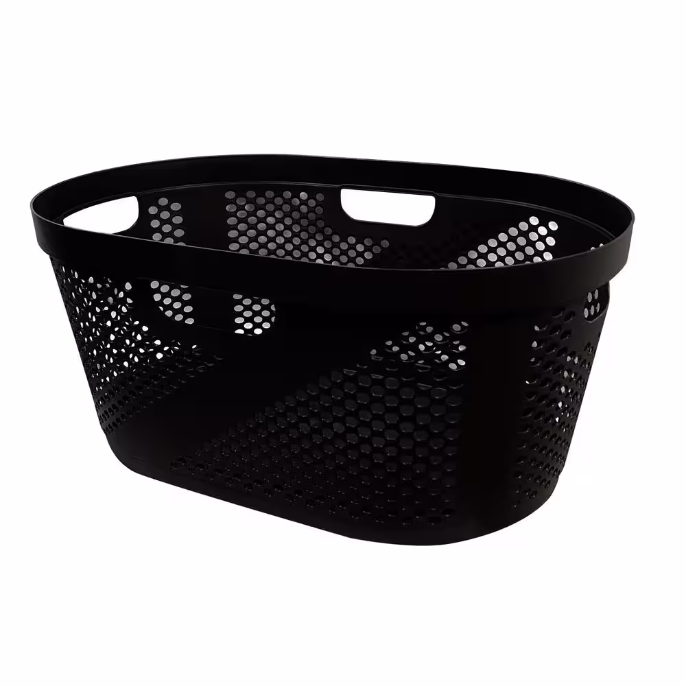Modern Homes 40 L Laundry Basket Brown