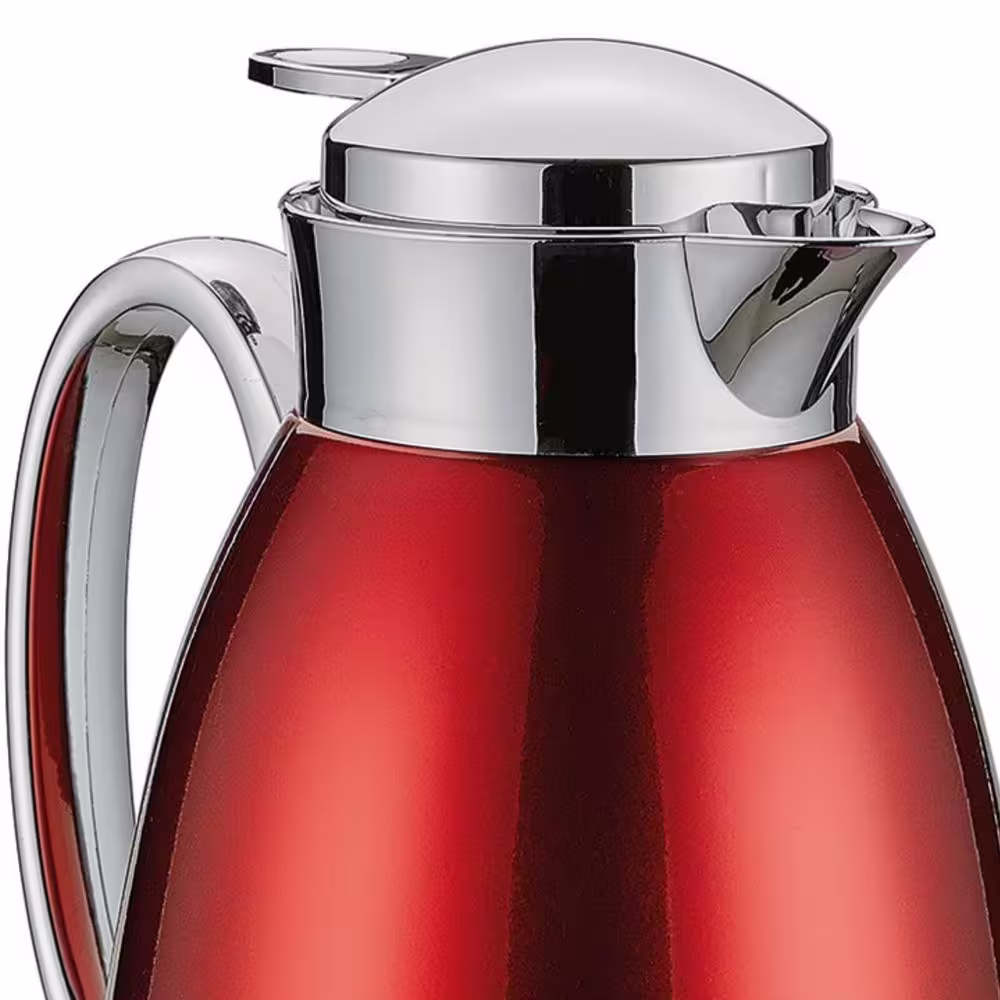 Cilio 34 fl. oz. Red, Venezia Insulated Server, glass liner