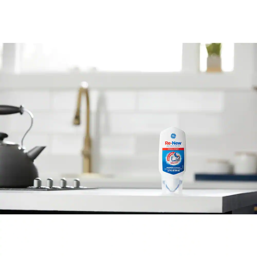 GE Renew 2.7 oz. White Kitchen and Bath Sealant