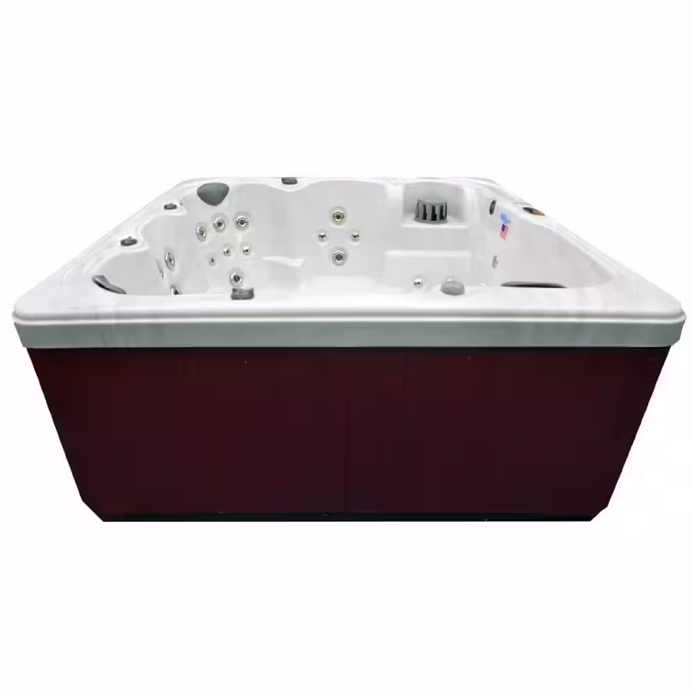 Home and Garden Spas 6-Person 71 Jet Spa with MP3 Auxiliary Hookup