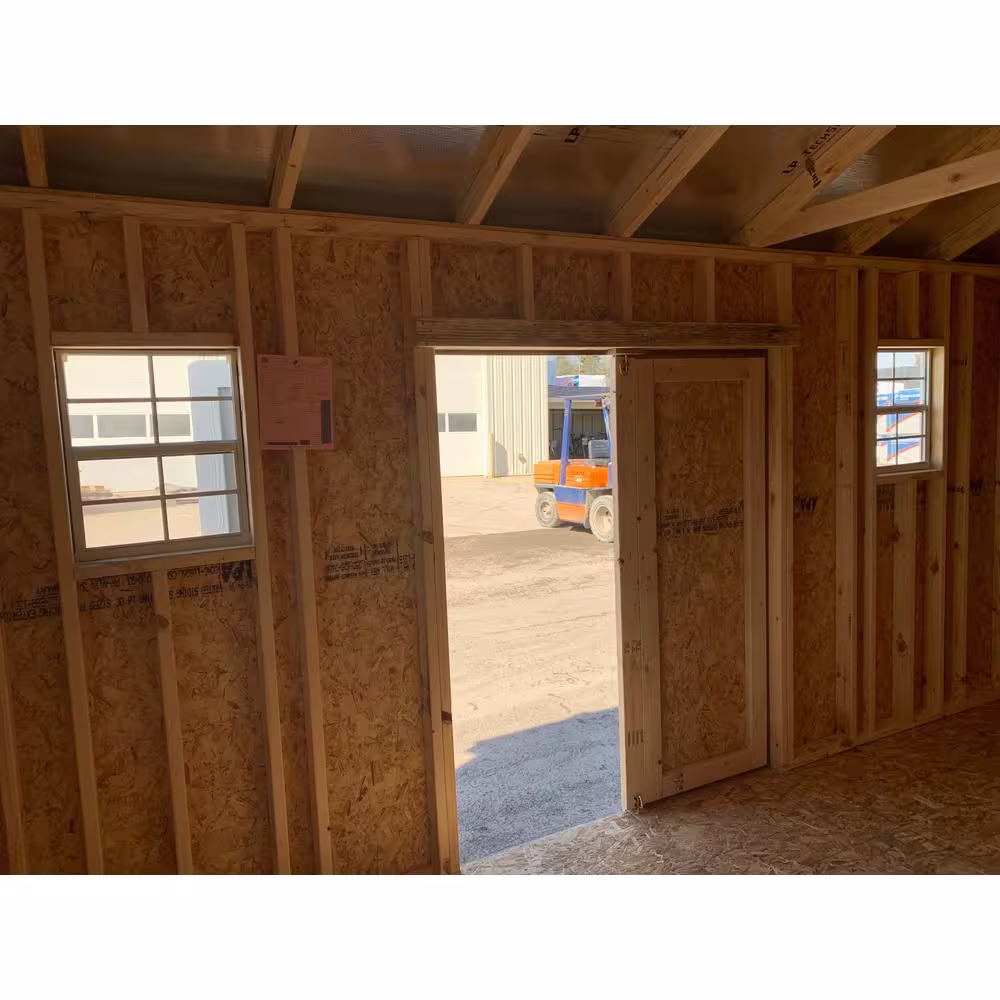 LITTLE COTTAGE CO. Classic Workshop 8 ft. x 14 ft. Wood Storage Building DIY Kit with Floor