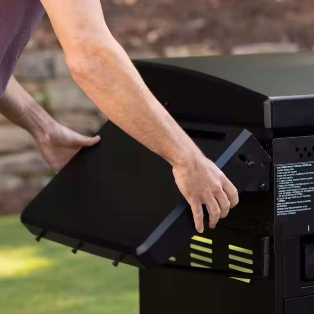 Char-Griller Premium 4-Burner Gas Griddle