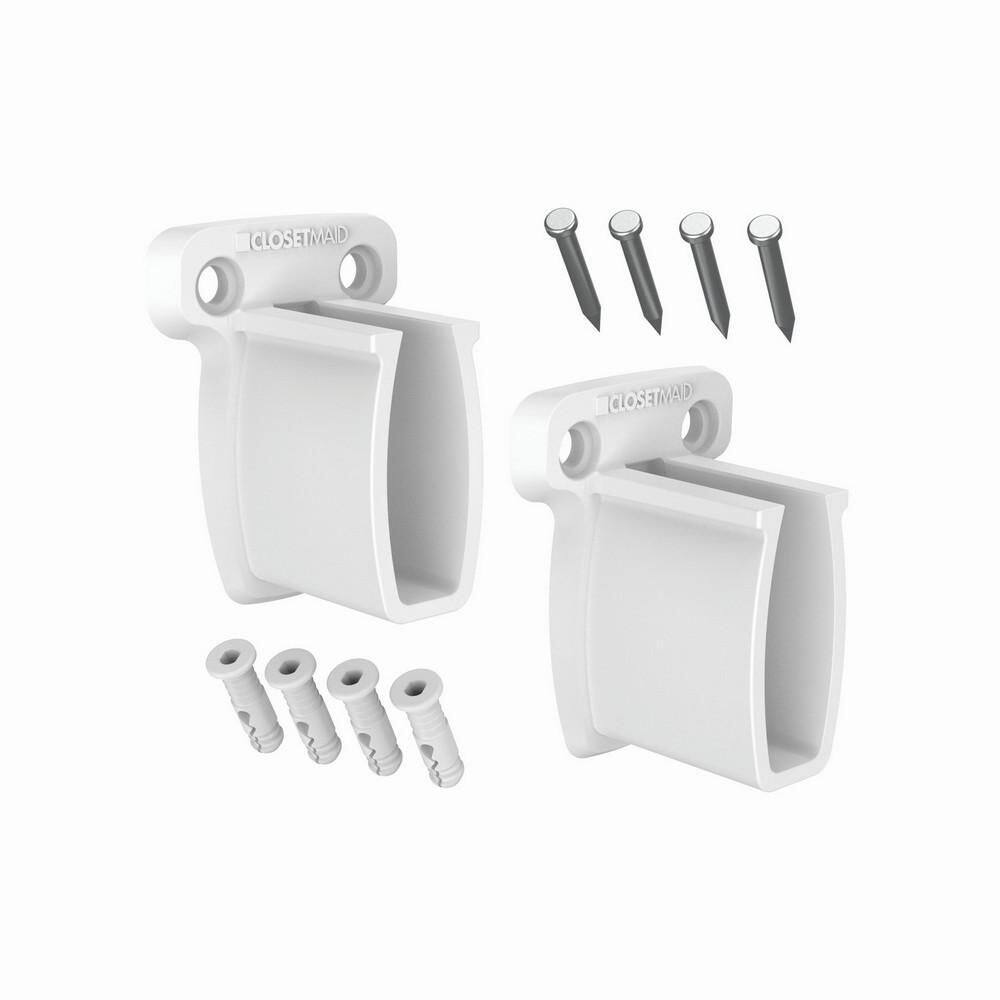 ClosetMaid ProPack Pre-Loaded Side Wall Brackets (48-Piece)