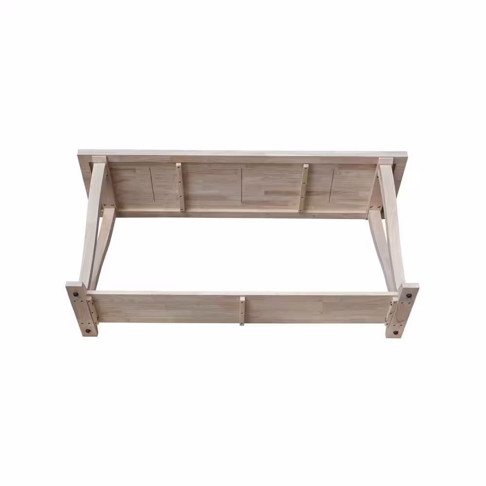 International Concepts LaCasa 64 in. W X 18 in. D X 32 in. H Unfinished Rectangle Solid Wood Sofa Table