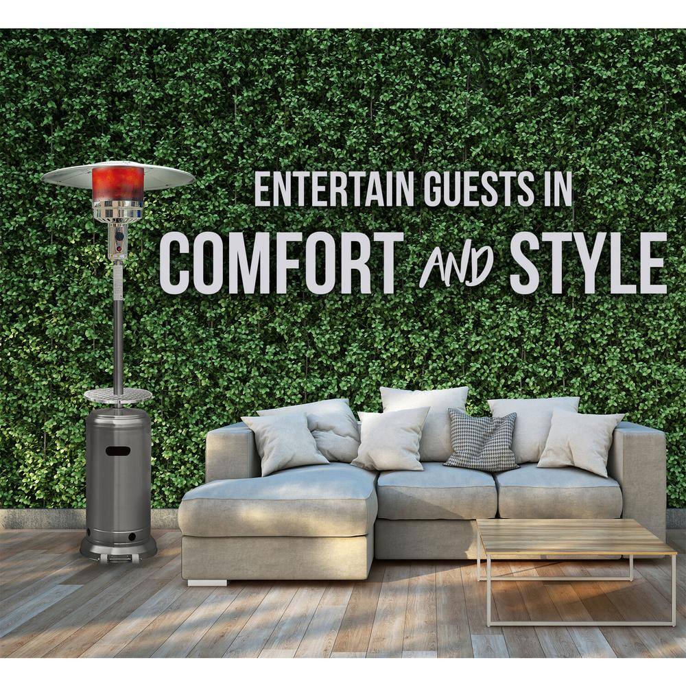 Hanover 48,000 BTU Stainless Steel Umbrella Patio Heater