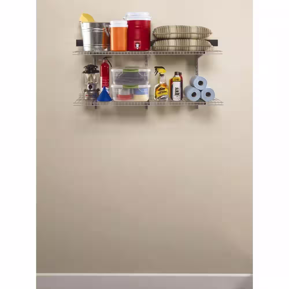 Rubbermaid FastTrack Garage Wire Shelf 48 in. D x 16 in. L