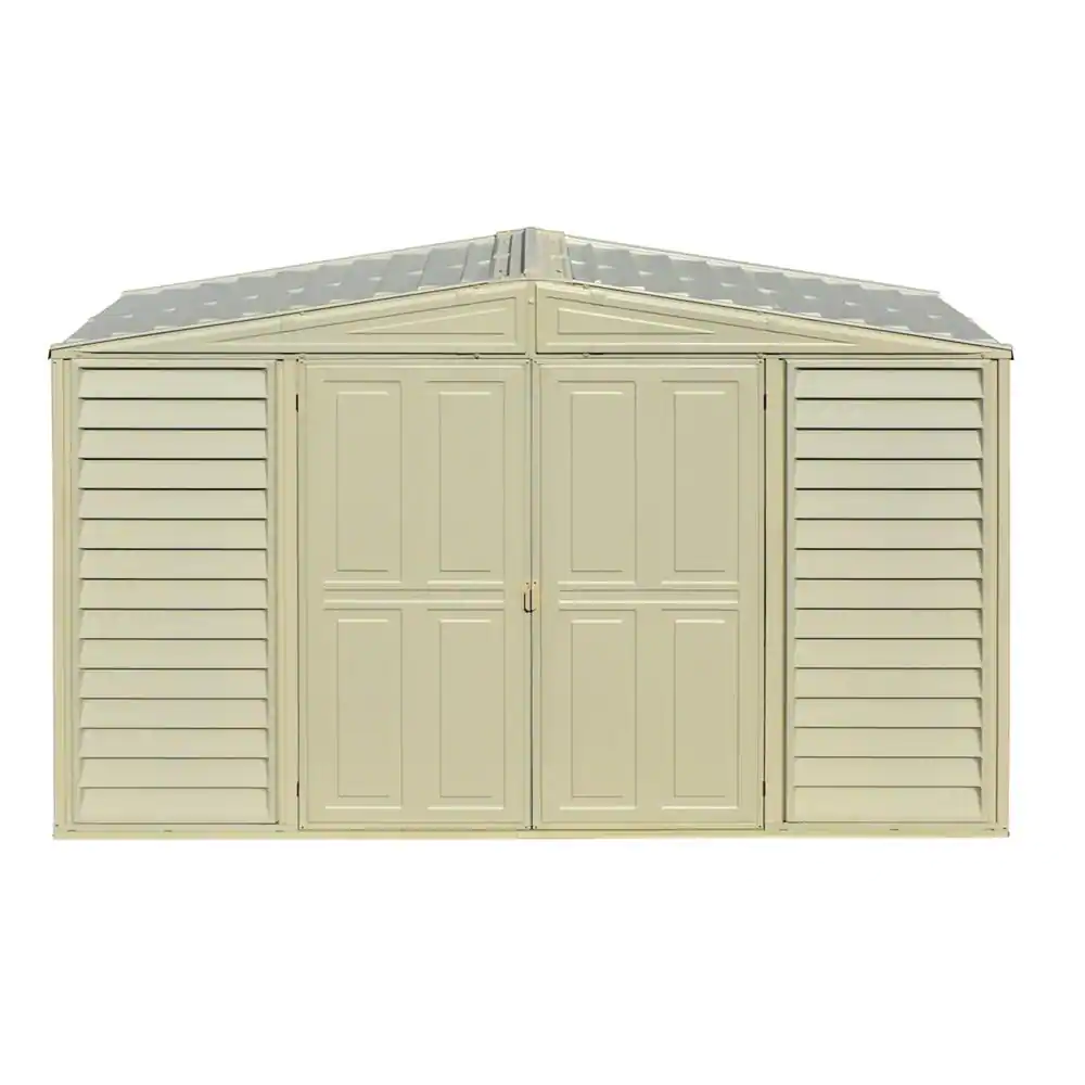 Duramax Building Products SidePro 10.5 ft. x 3 ft. Vinyl Shed