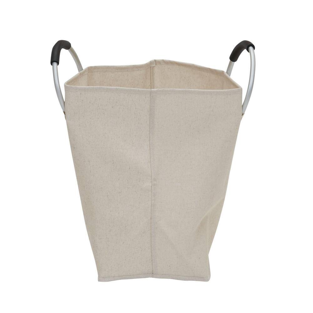 HOUSEHOLD ESSENTIALS KRUSH Tote Hamper Bag with Ring Handles