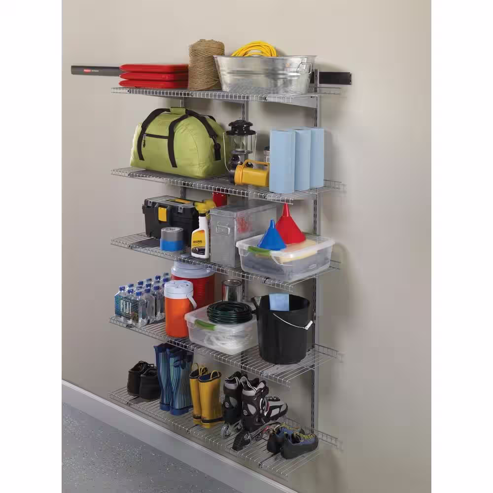 Rubbermaid FastTrack Garage Wire Shelf 48 in. D x 16 in. L